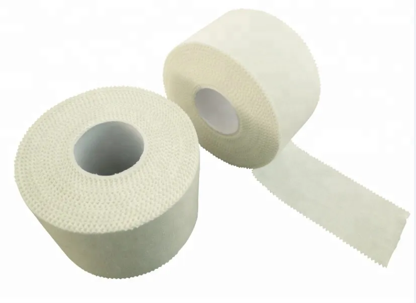 Sport adhesive cotton athletic tape with FDA,CE.ISO 4