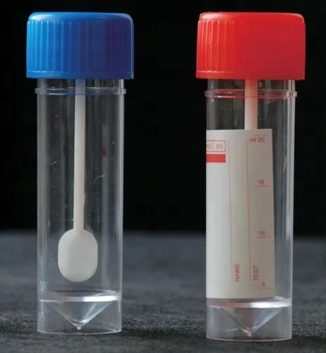Disposable PP Hospital Consumables Sterile Urine Cup with Spoon 2