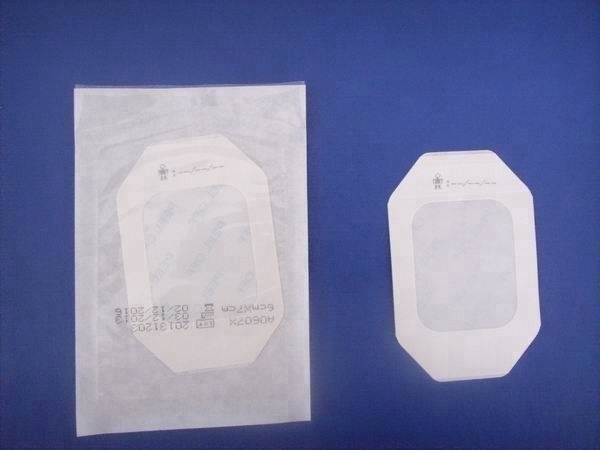 Medical Care Breathable PU/Non-woven I.V. Cannula Dressing With FDA,CE,ISO 4