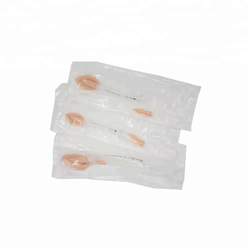 Mascarillas laríngeas médicas de silicona desechables/reutilizables con CE, ISO