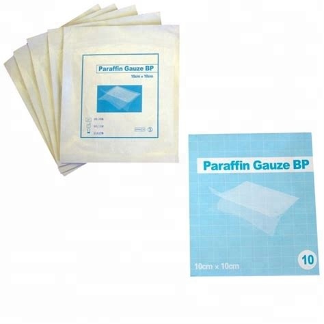 Surgical Sterile Paraffin Gauze Dressing/Pad/Swab with FDA,CE,ISO 3