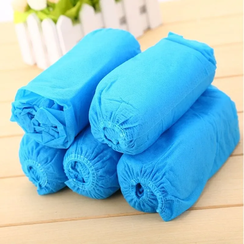 Non Slip Printing Disposable Non-woven /nonwoven Shoe Covers 5