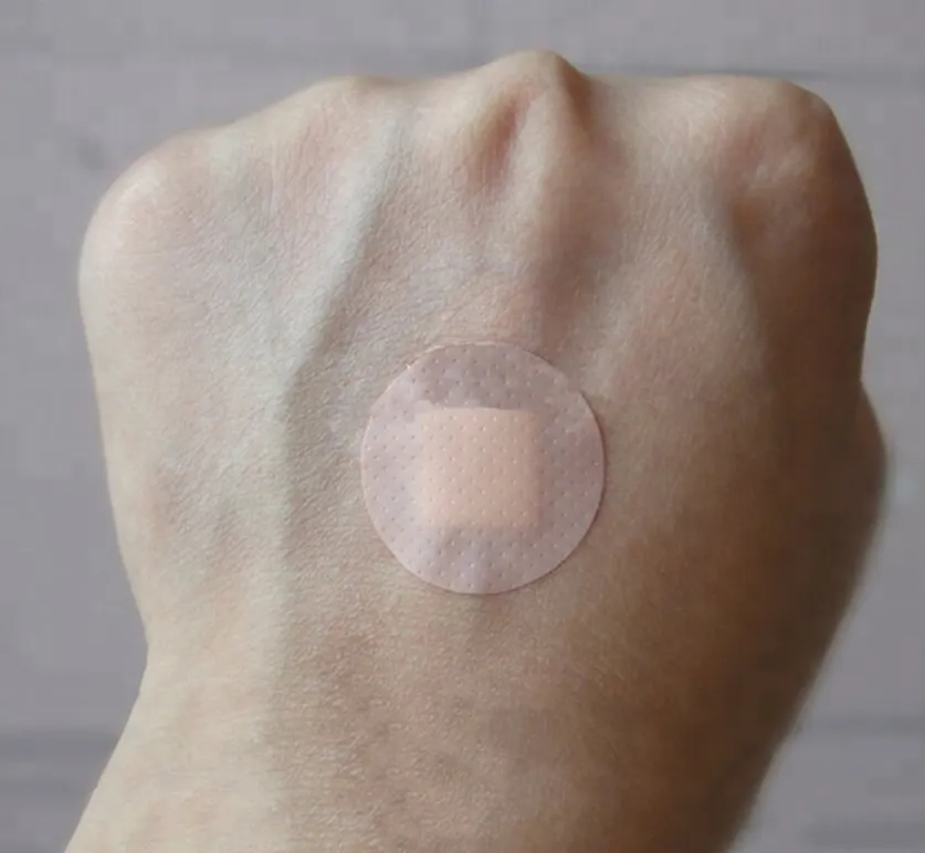Breathable Waterproof Adhesive Round Shape Medical First Aid Bandage Wound Band-Aids 5