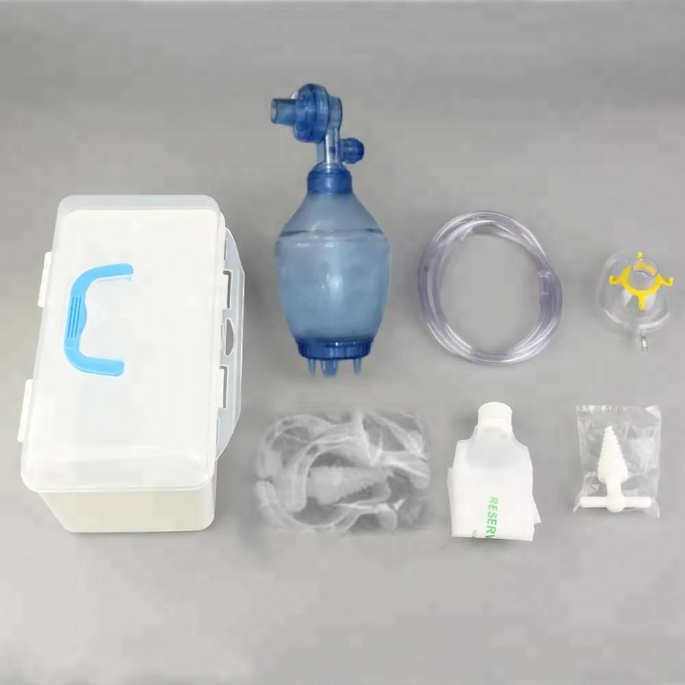 Resucitador manual simple de PVC desechable