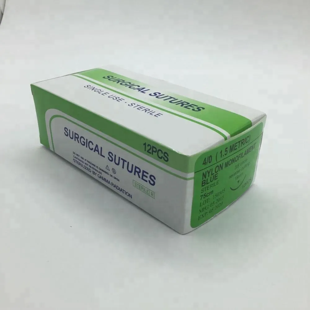 Disposable medical polyamide nylon monofilament suture sutures surgical 2