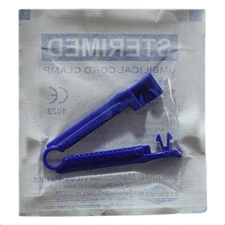 Disposable medical sterile umbilical cord clamp with CE,ISO 3