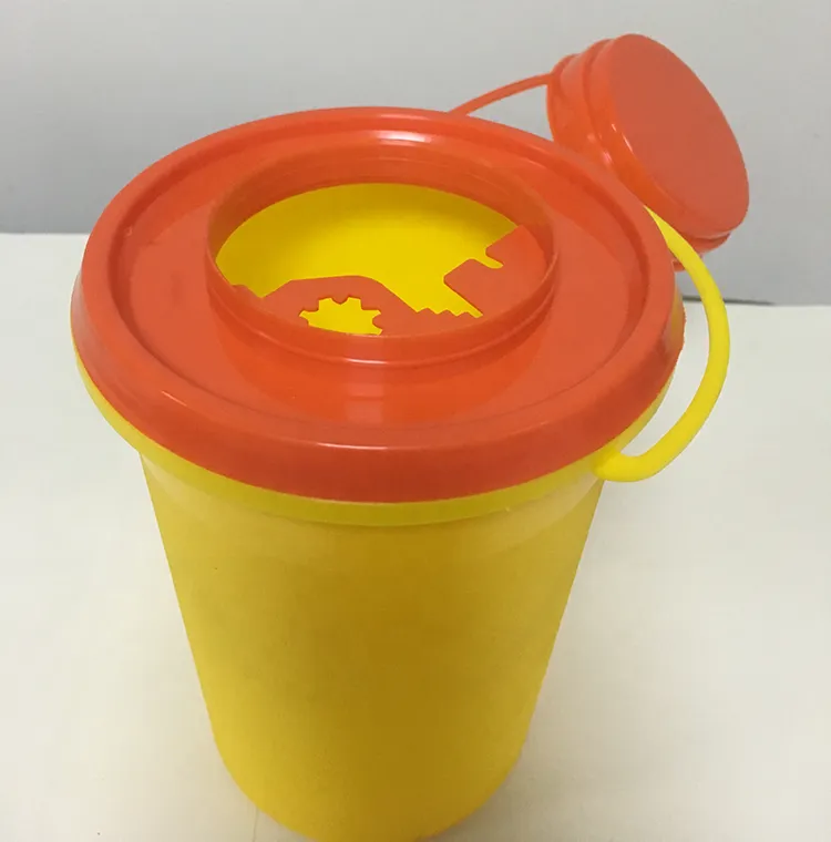 Medical plastic waste needle container sharp container 5