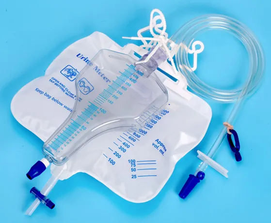 Disposable Medical Urine Flow Meter Bag With FDA CE ISO 4