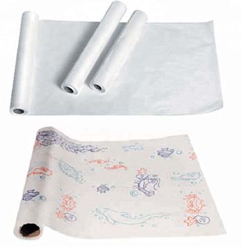 Absorbent Crepe exam table paper roll 2