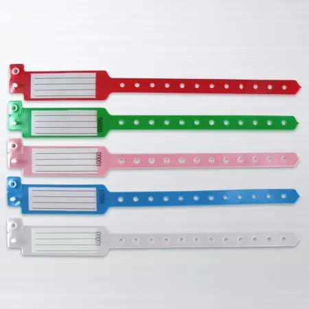 Pulseras de identificación desechables para adulto/niño/bebé, brazaletes de identificación a granel