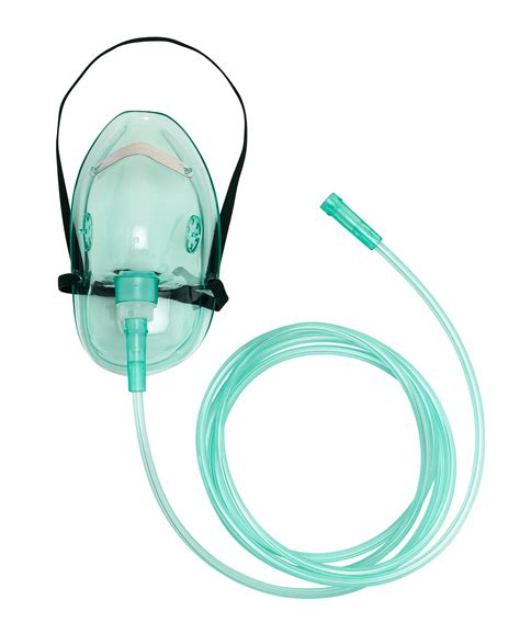 PVC Medical Oxygen Face Mask With All Sizes FDA,CE,ISO 2