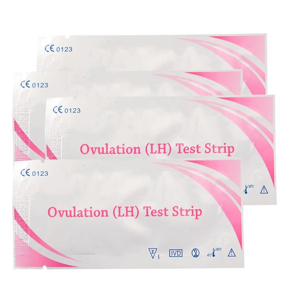 Test de ovulación LH de un paso, tipo cassette/strip/midstream, para diagnóstico médico en el hogar