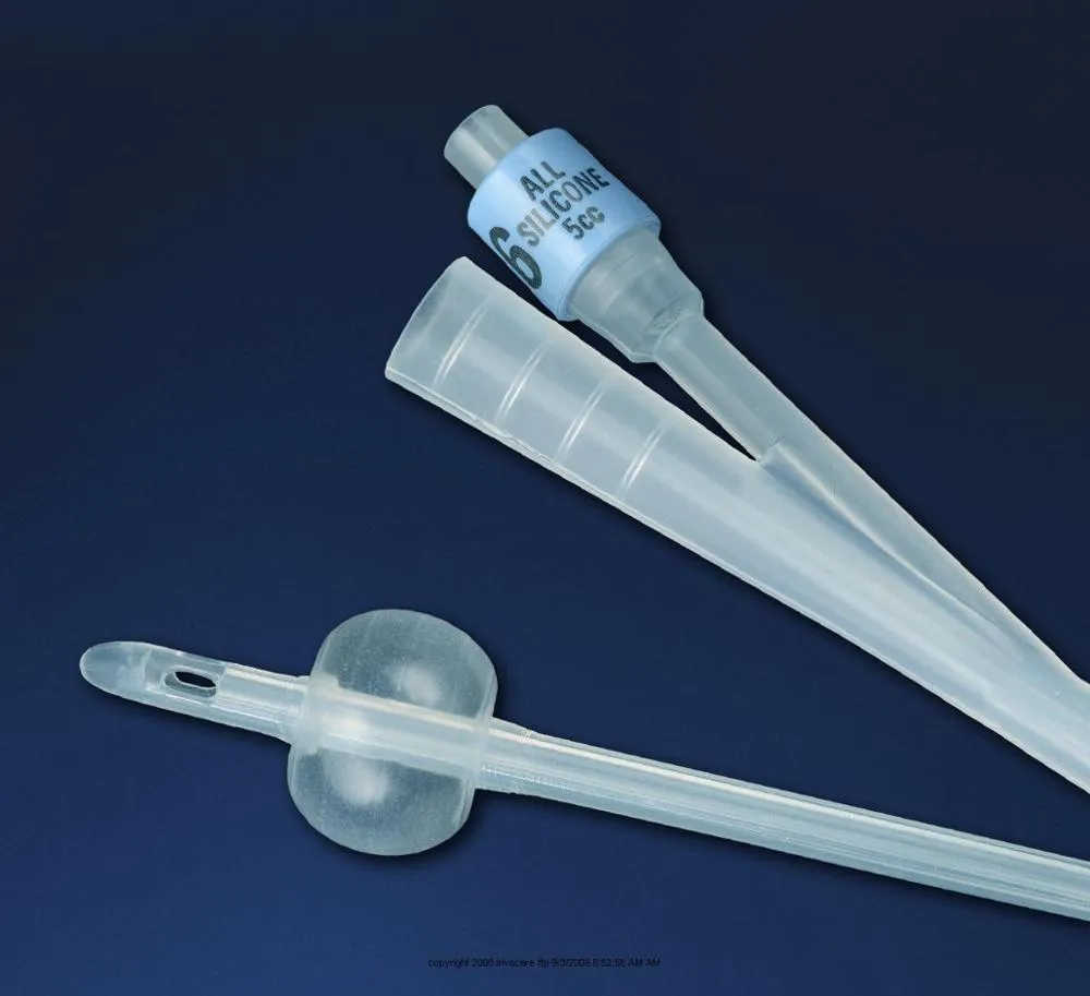 Silicone Disposable Medical Foley Catheters(2-way,3-way) With CE,ISO 5