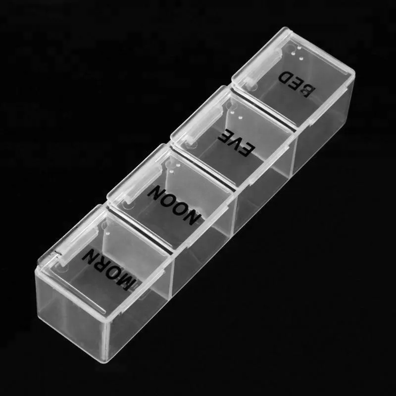 PU 28 pill box 7 days pill case leather travel pill organizer 4
