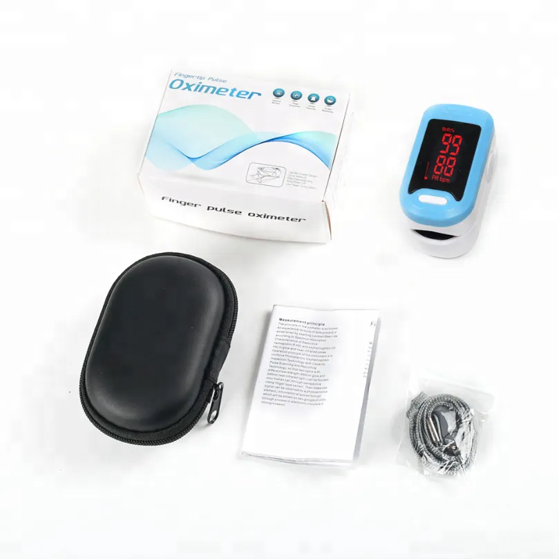 OLED Screen Medical Diagnostic fingertip Finger Pulse Oximeter 3