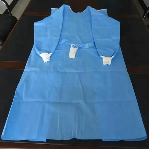 Disposable sterile medical hospital surgical gown with CE,ISO 6