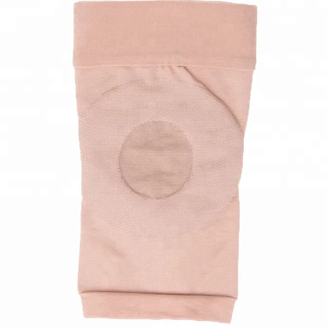 CE ISO FDA sport safety Customized elastic knitting knee support sleeve/sleeves 2