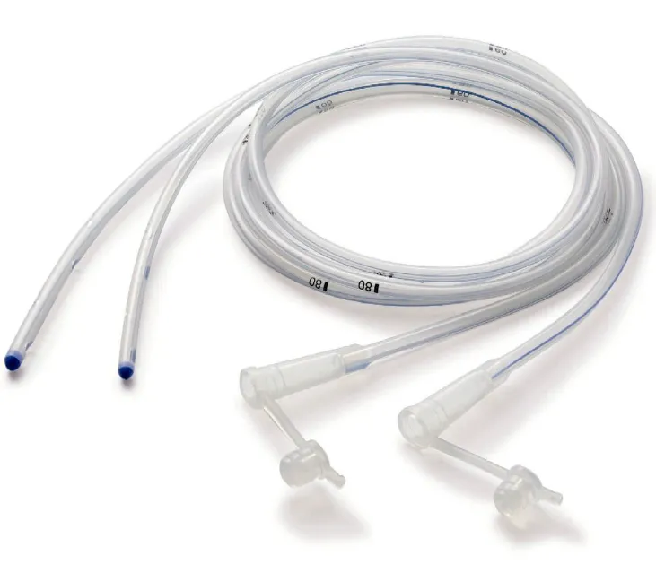 Disposable Silicone Stomach Feeding Tube With All Sizes FDA CE ISO 5