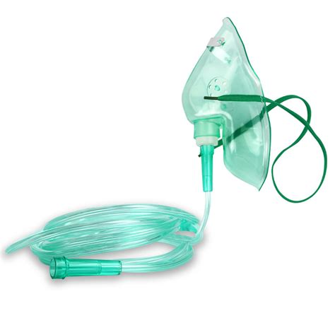 Medical Oxygen Mask With Tubing FDA CE ISO 2