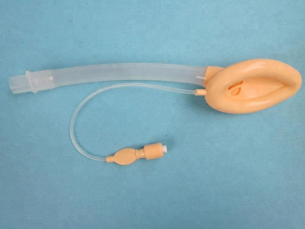 Disposable/Reusable Medical Silicone Laryngeal Masks with CE,ISO 5