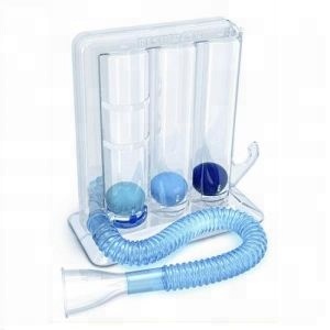 Medical Three Balls Spirometer for Breathing Trainer 5
