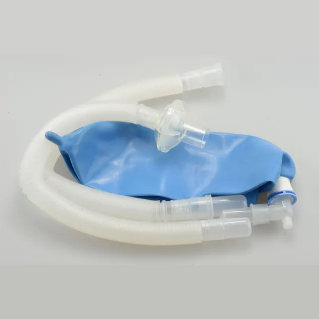 Medical pvc silicone eva anesthesia ventilator breathing circuit
