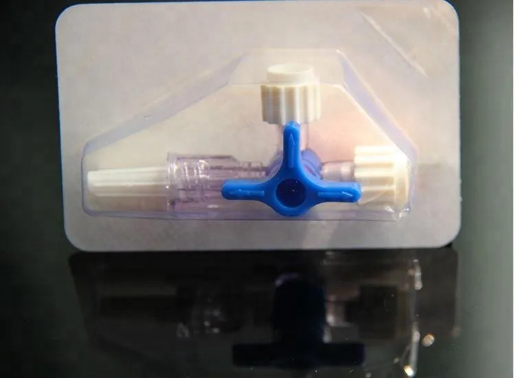 Medical Disposable 3 way stopcock with extension tube CE,ISO 6