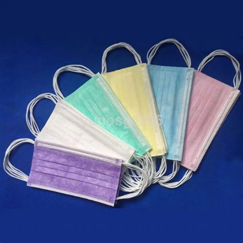 Disposable 3-ply non-woven face mask with all sizes 2