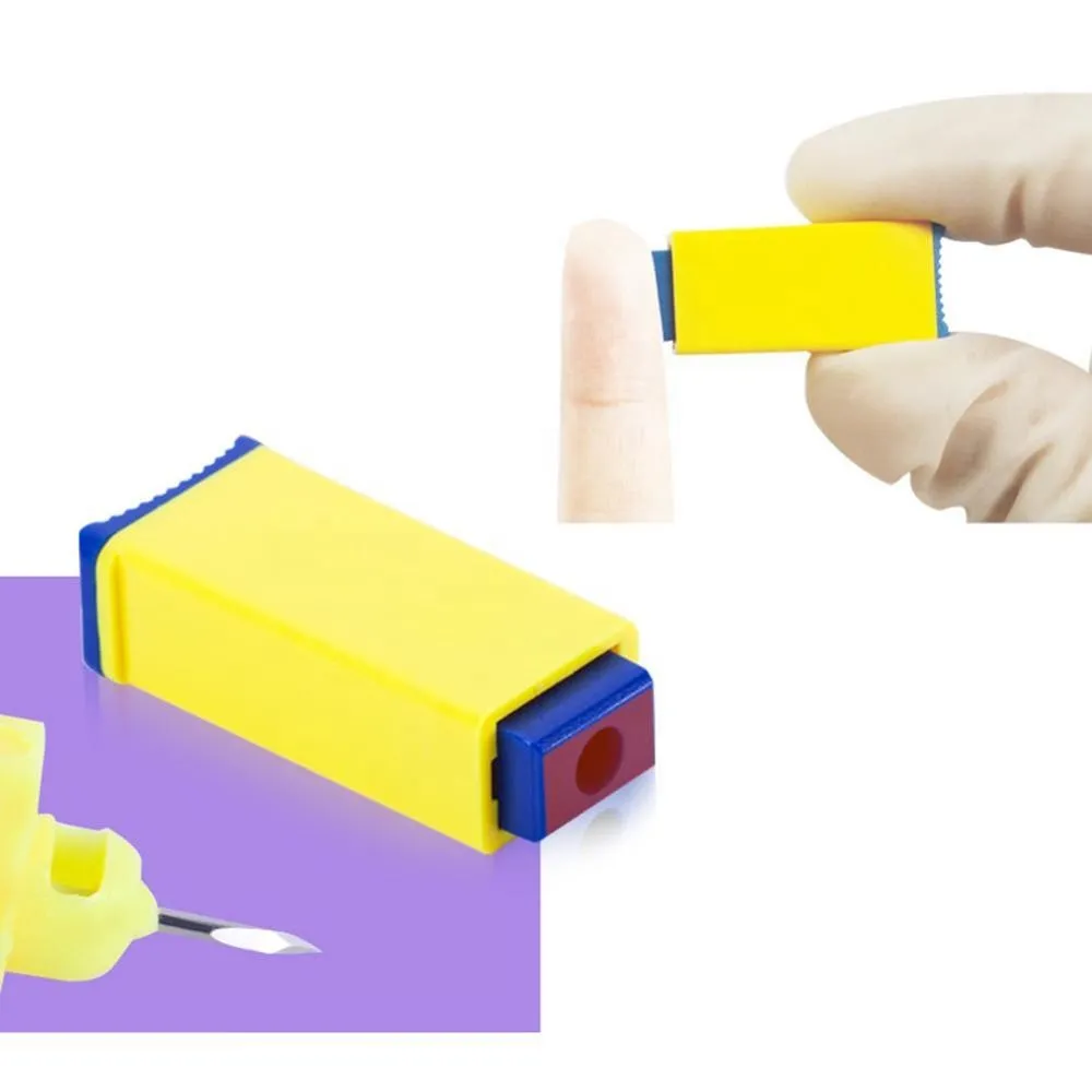 Medical Sterile safety blood lancet 4
