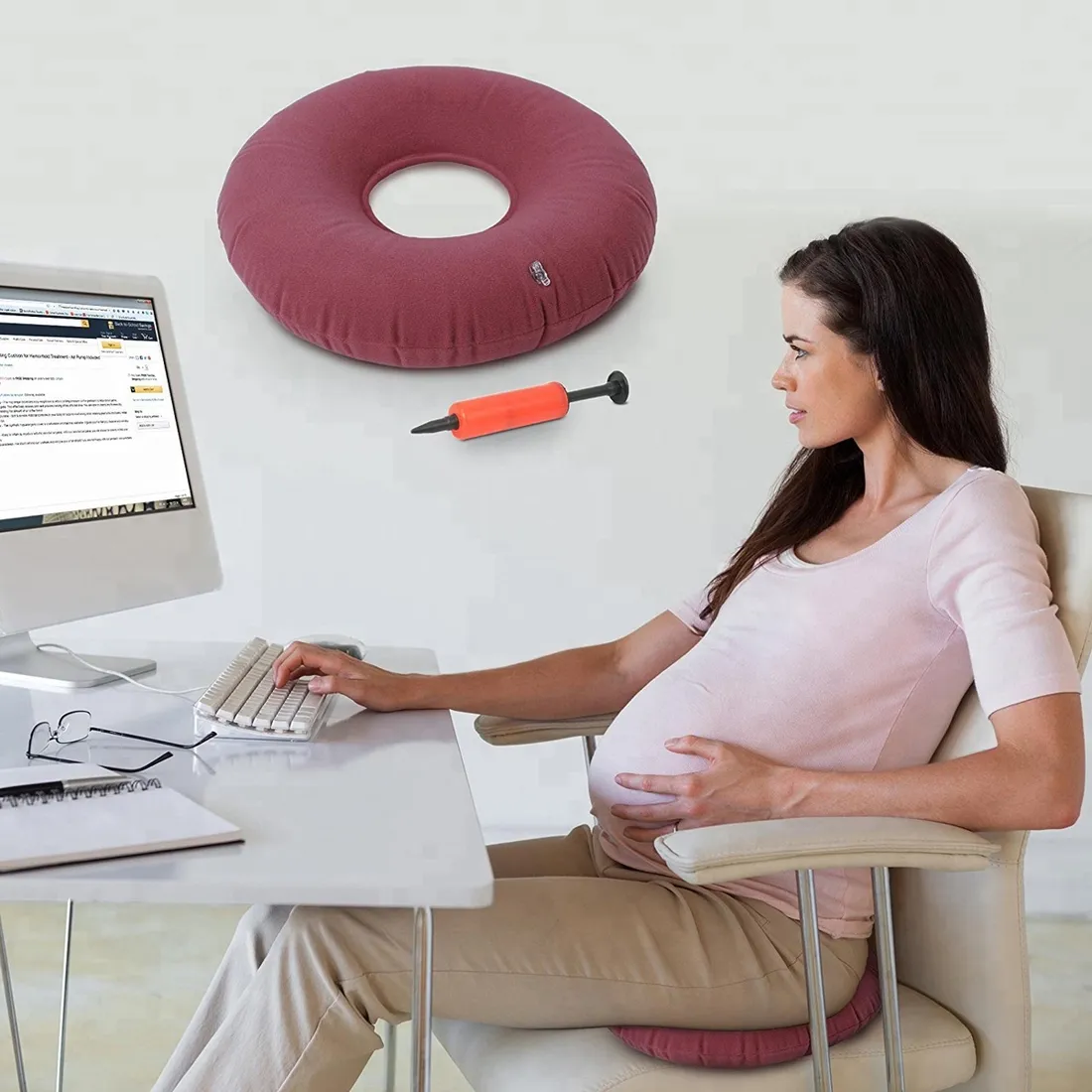 Medical classical round medical rubber seat air cushion 2