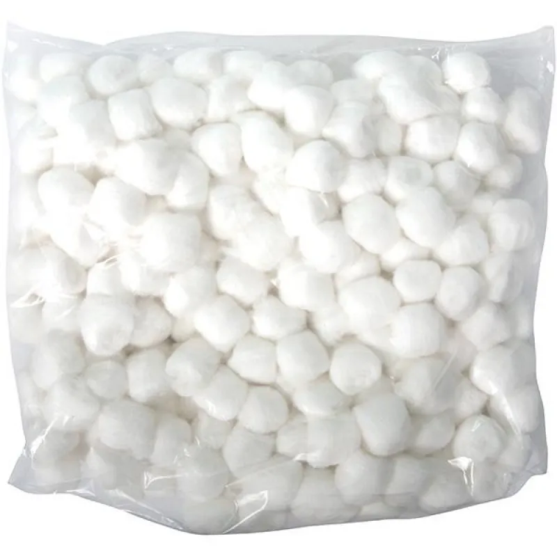 Sterile absorbent medical cotton wool balls with all sizes 3