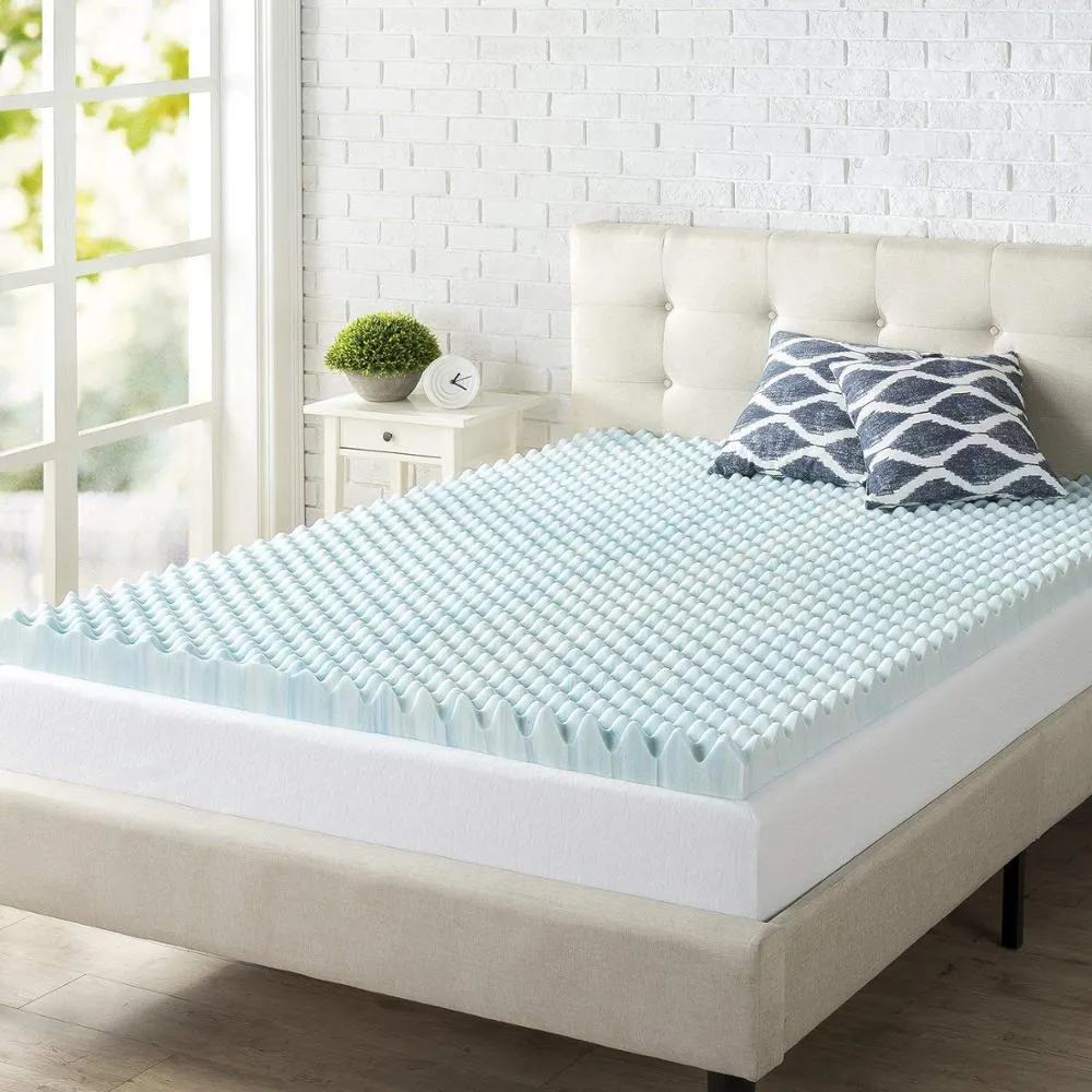 Rehabilitation Foam Egg Crate Mattress medical use Topper Ripple Mattress 2