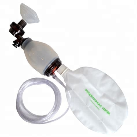 First Aid Medical Disposable Simple PVC/Silicone/SEBS Manual Resuscitator Emergency with FDA,CE,ISO 6