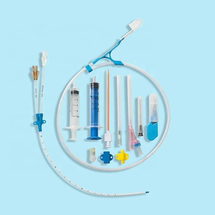 Disposable Double-Lumen Central Venous Catheter Kits 2