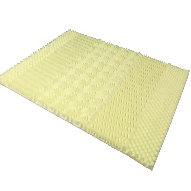 Colchón superior de espuma tipo huevecillo para rehabilitación y atención domiciliaria, colchón ondulado médico para escaras