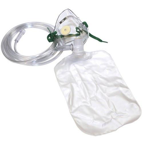 Medical non-rebreather oxygen mask/oxygen mask with reservoir bag with FDA,CE,ISO 5