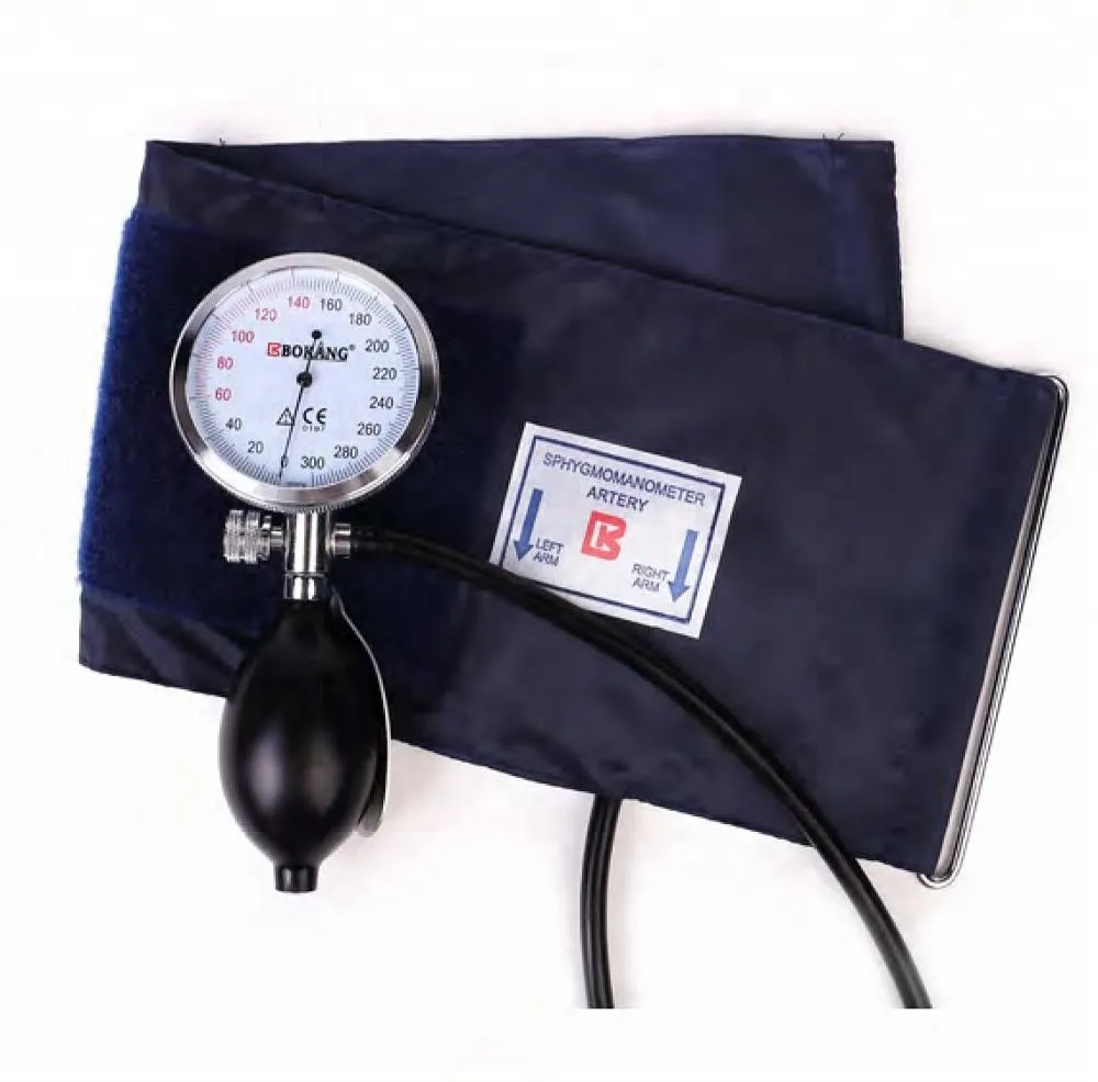Medical standard OEM manual aneroid sphygmomanometer with stethoscope 5