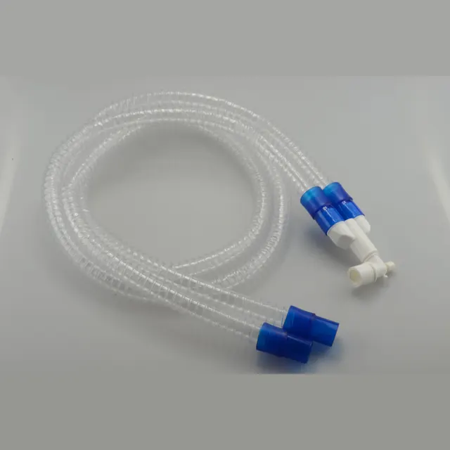 Disposable expandable medical smooth Coaxial tube breathing circuit