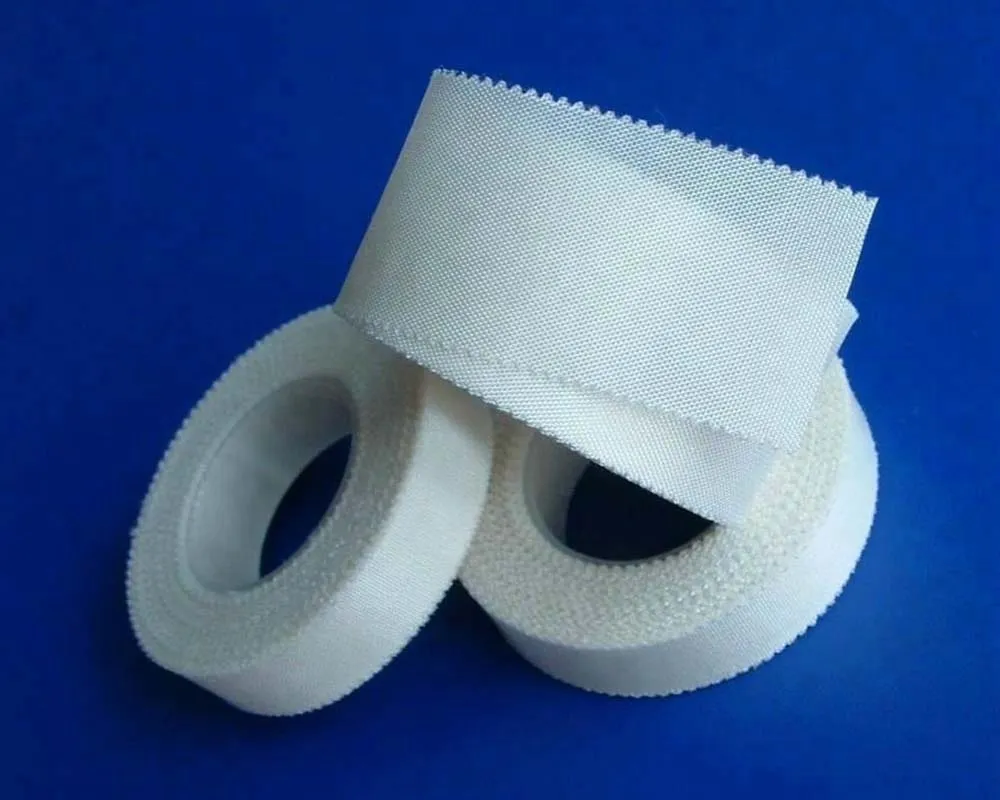 Medical Adhesive Surgical Silk Plaster Tape with FDA,CE,ISO 5