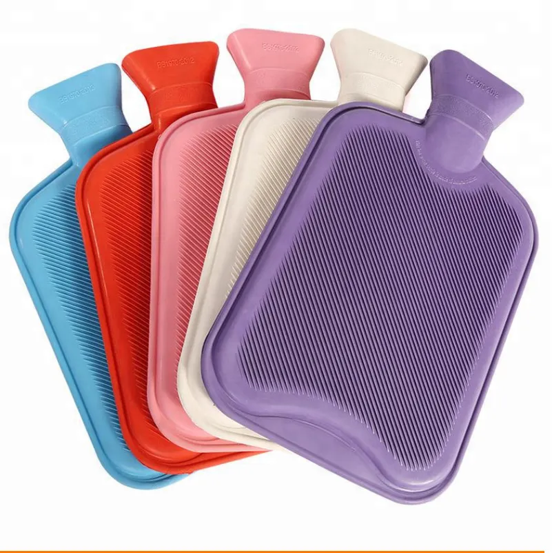 Medical rubber warmer different size and color hot water bottle/bag with cover 6