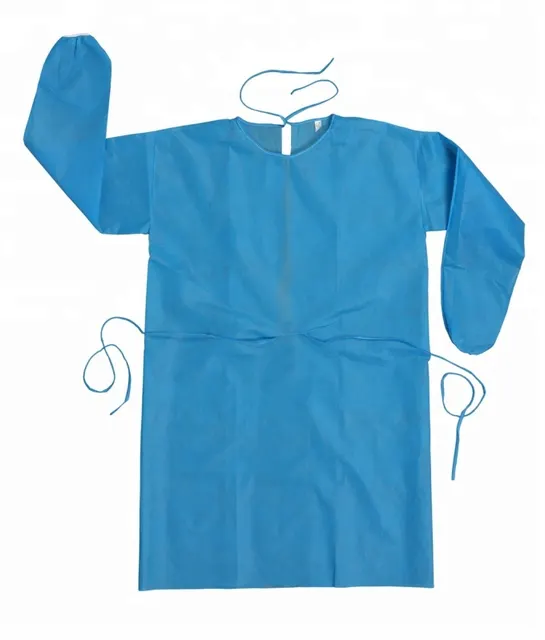 Bata quirúrgica médica estéril desechable para hospital con CE,ISO