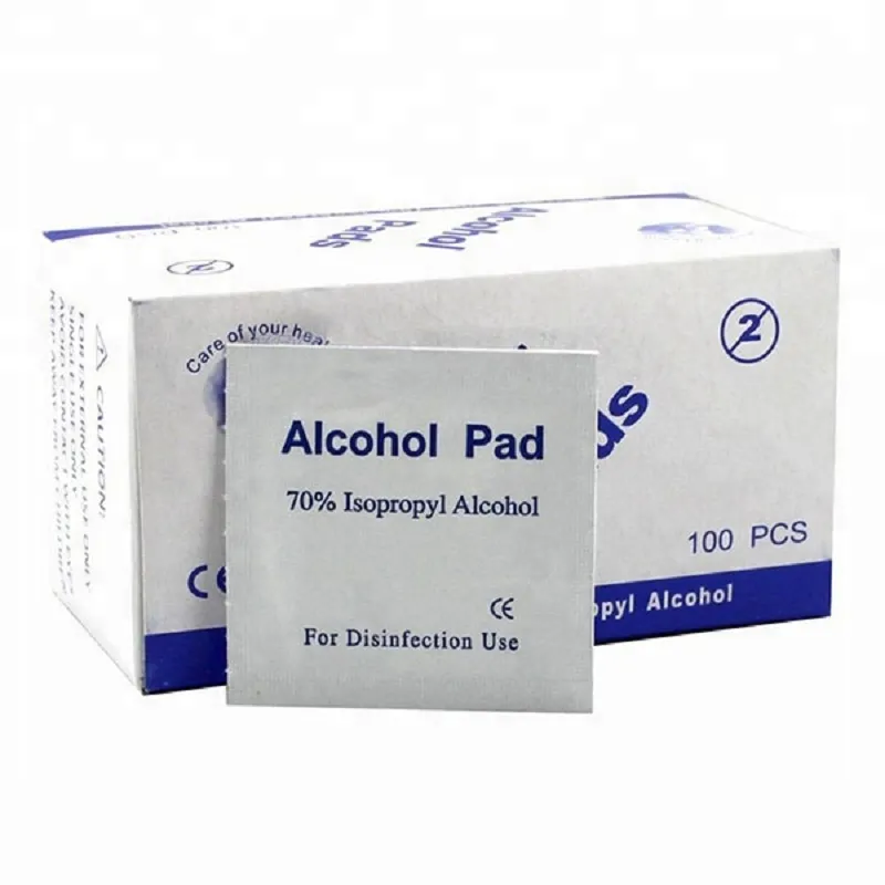 Medical Alcohol Prep Pad 70% Isopropyl Alcohol Swabs with CE,ISO 2