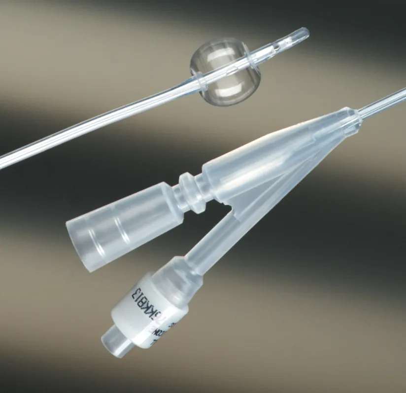 Silicone Disposable Medical Foley Catheters(2-way,3-way) With CE,ISO 6
