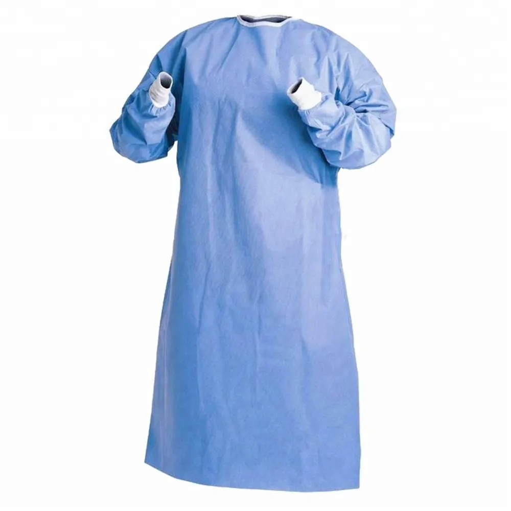 Disposable sterile medical hospital surgical gown with CE,ISO 2