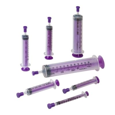 Disposable oral feeding syringe with all sizes 2