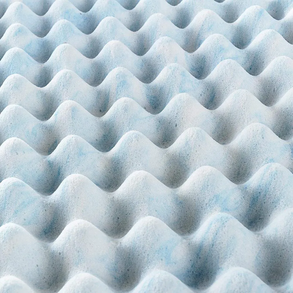 Rehabilitation Foam Egg Crate Mattress medical use Topper Ripple Mattress 3