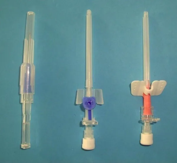 Disposable different types iv cannula with CE,ISO 4