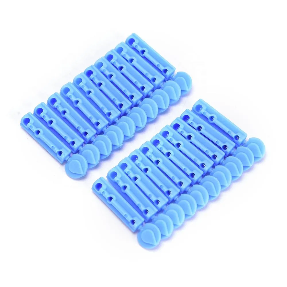 Disposable sterile safety twist blood lancet 2