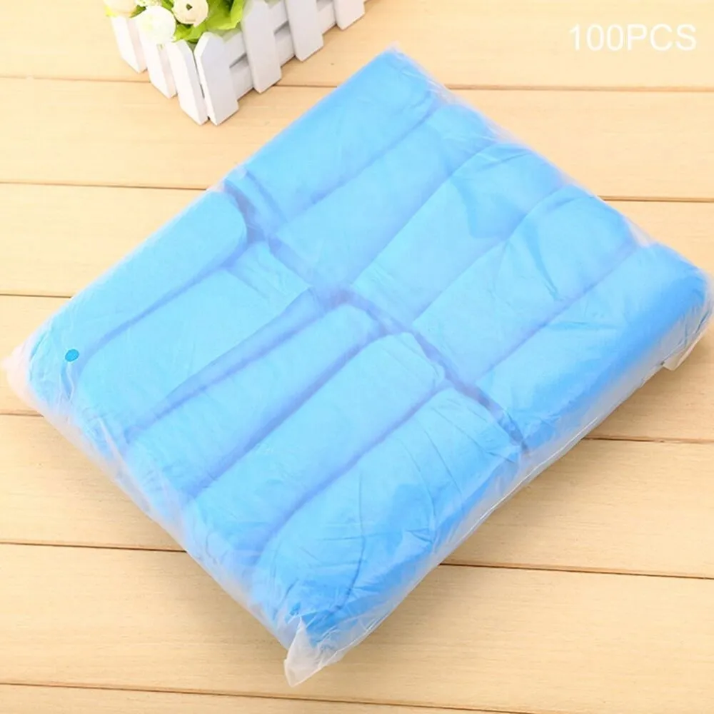 Non Slip Printing Disposable Non-woven /nonwoven Shoe Covers 6