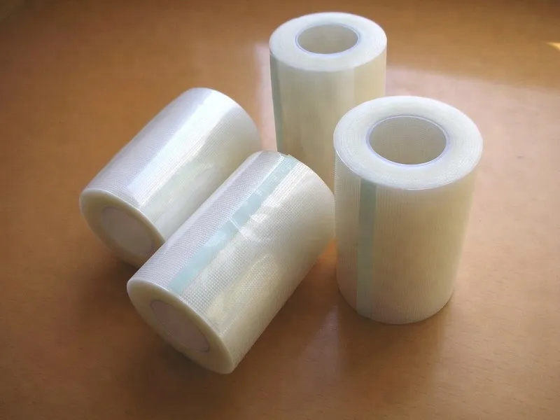 Adhesive medical surgical plaster transparent PE foam tape with FDA,CE,ISO 4